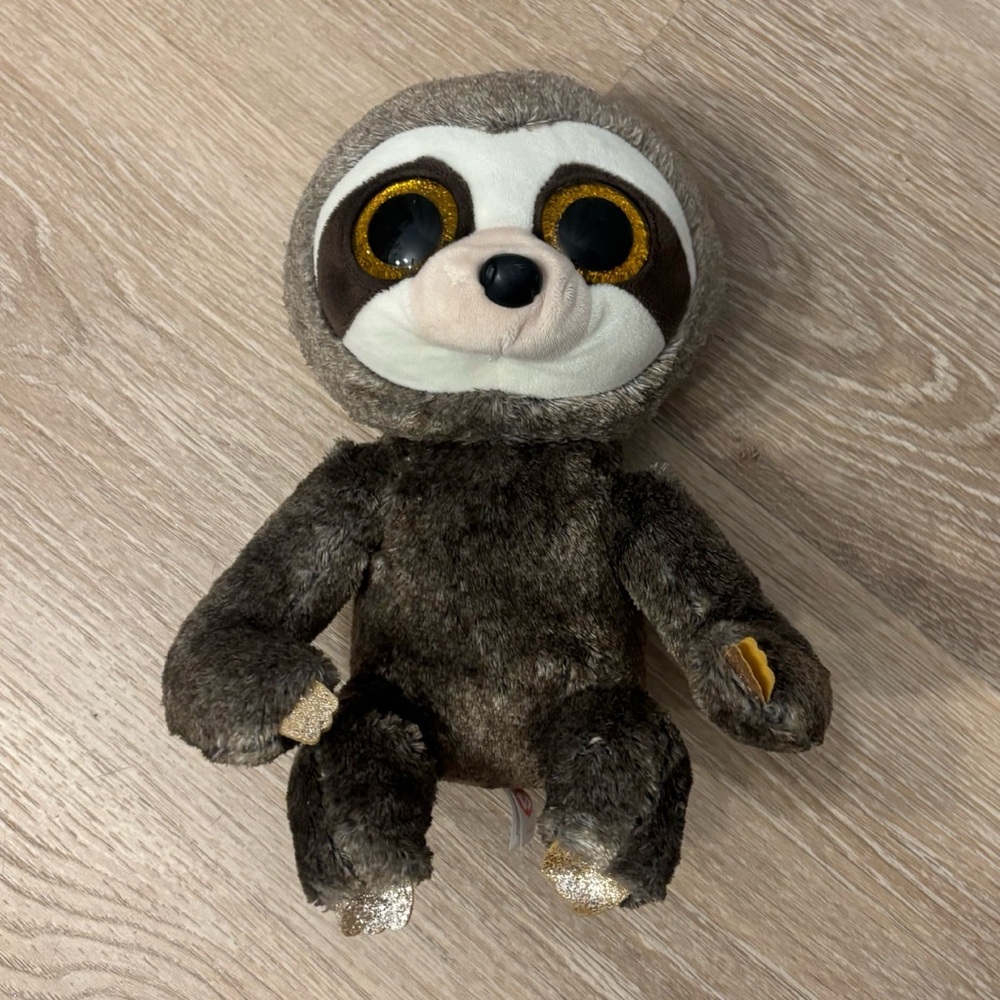 TY Beanie Boos - DANGLER the Sloth (Glitter Eyes) (LARGE Size - 18 inch)